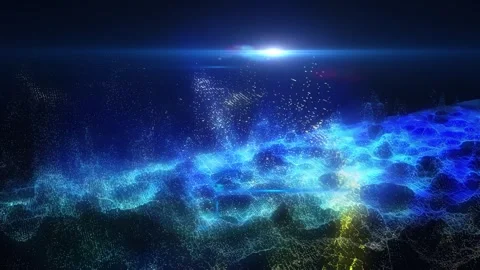 Abstract landscape 2 Stock Footage 327394596