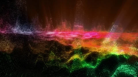 Abstract landscape 2 Stock Footage 327394986