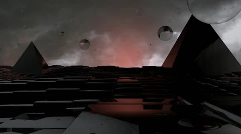 Abstract Landscape Stock Footage 64653687