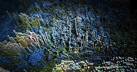 Abstract Landscape Stock Footage 105107704