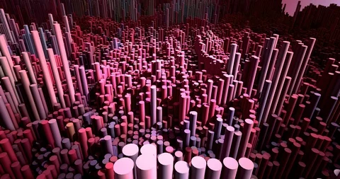 Abstract Landscape Stock Footage 105107723