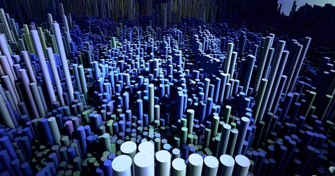 Abstract Landscape Stock Footage 105107725