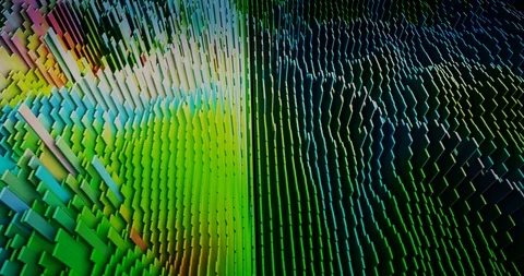 Abstract Landscape Stock Footage 105107732