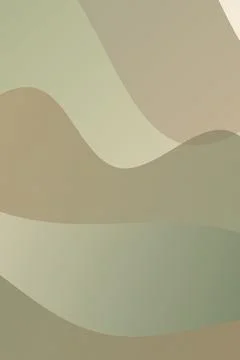Abstract Landscape Waves Stock Illustration