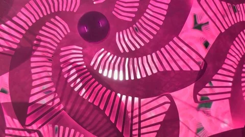 Abstract lantern decoration shape, glowing warm white led light bulb inside. Stock Footage 111070335