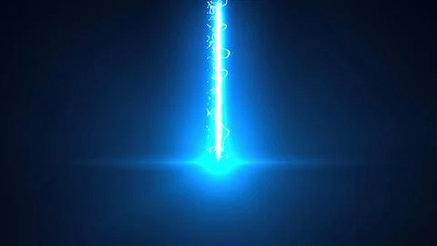 Abstract laser beam Stock Illustration