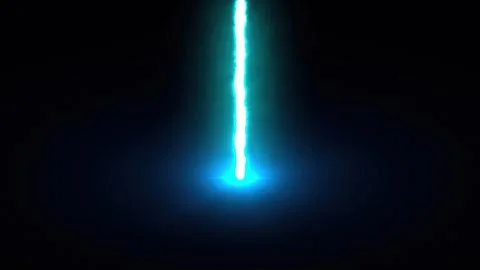 Abstract laser beam Stock Illustration