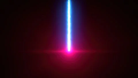 Abstract laser beam Stock Illustration