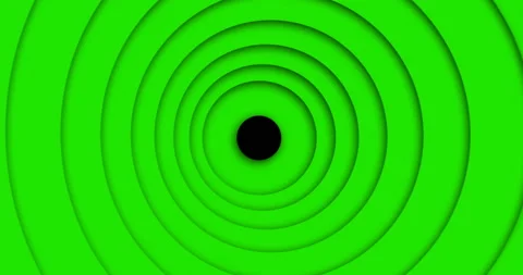 Abstract laser glow lights rotating in concentric circles, disco dancing Stock Footage 152465361
