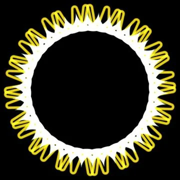 Abstract laser waves Stock Illustration