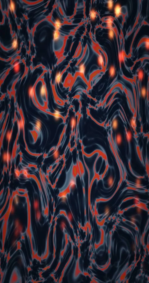 Abstract lava gradient animated background with cyan deep colors Stock Footage 331560724