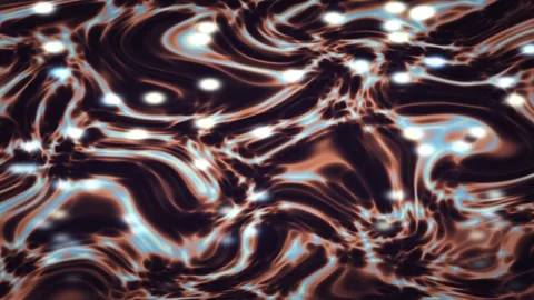 Abstract lava gradient animated background with golden soft colors Stock Footage 331678700