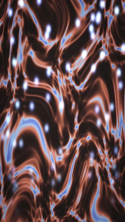 Abstract lava gradient animated background with vermillion soft colors Stock Footage 332002386