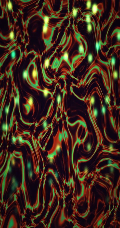 Abstract lava gradient animated background with vermillion deep colors Video stock 332012273