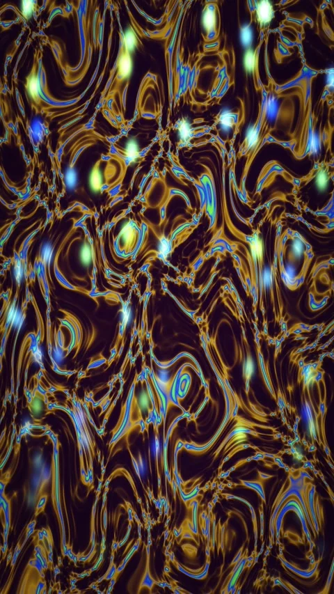 Abstract lava gradient animated background with lime mid colors Video stock 332183074