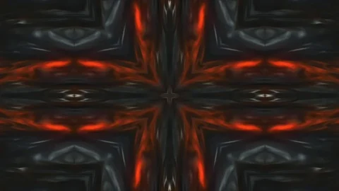 Abstract Lava Kaleida Stock Footage 72768414