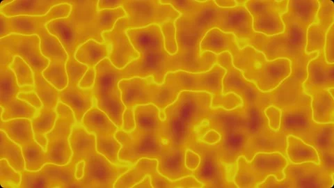 Abstract lava orange wavy motion animation Stock Footage 280234112