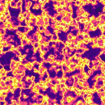 Abstract Lava Pattern In Violet Yellow And Pink Color Stock Illustration