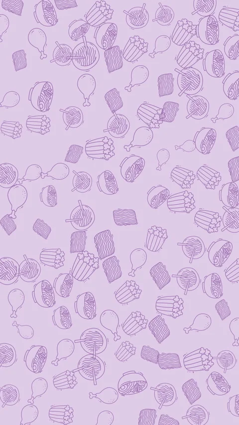 Abstract lavender background with subtle scattered dark purple shapes pattern 動画素材 338377734