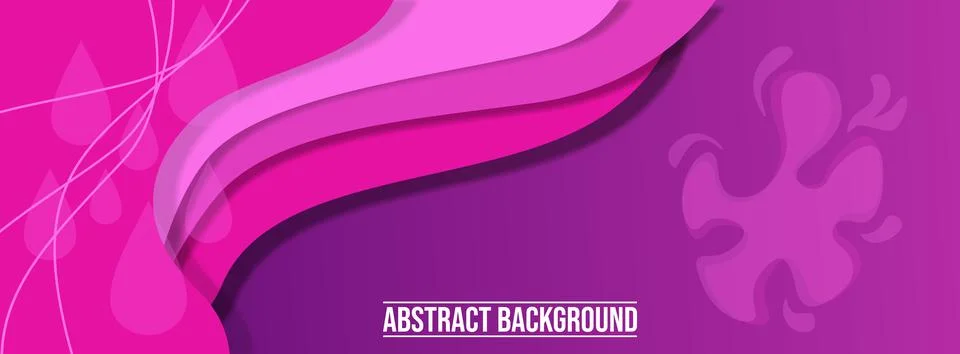 Abstract layer purple background. 스톡 일러스트