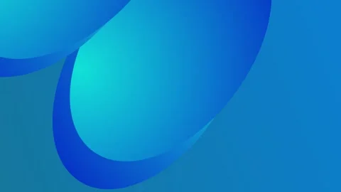 Abstract Layered Blue Gradient Wavy Background Motion Stock Footage 319018617