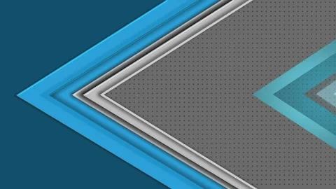 Abstract layered chevron background with angled shapes and dotted texture a.. Video stock 337091247