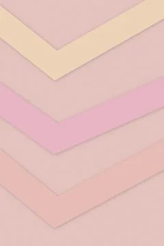 Abstract layered chevron pattern in soft pink and beige, creating a calm pa.. Stock Illustration