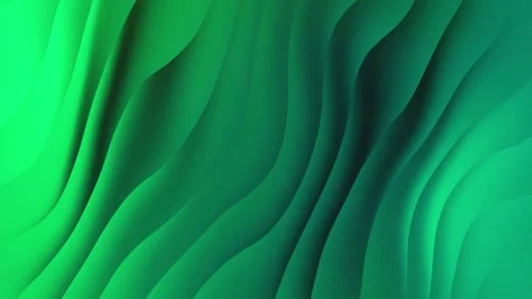 Abstract Layered Green Gradient A captivating abstract background features layer Stock Footage 302916601
