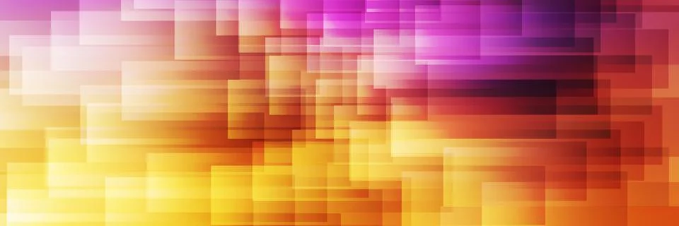 Abstract Layered Overlapping Geometric Gradient Shapes Pattern with Various.. イラスト素材