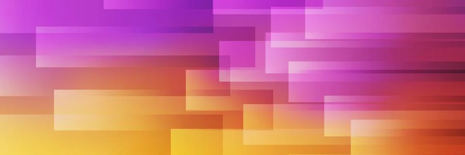 Abstract Layered Overlapping Geometric Gradient Shapes Pattern with Various.. Illustrazione stock