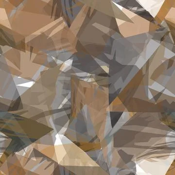 Abstract layered pattern. Vector seamless pattern. Illustrazione stock