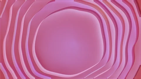 Abstract Layered Pink Shapes Creating A Soft Pastel Background For Design A.. Stock Footage 302250536