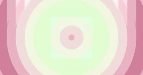 Abstract Layered Triangle Circle Square Pattern Seamless Loop Stock Footage 164186570