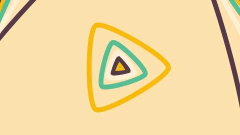 Abstract layered triangles a contemporary geometric composition of layered  Stock Footage 313558619