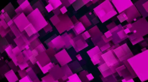 Abstract layering of rectangles Quadrangular shapes in 3d render of random... Foto stock