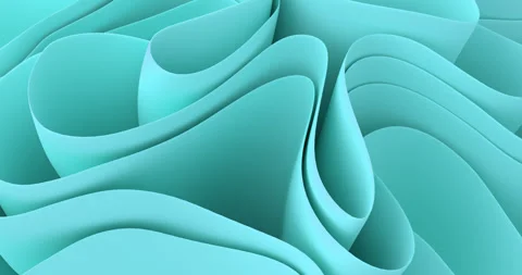 Abstract layers of fabric flutter smoothly, intertwining in a looped dance 库存影片 329238126