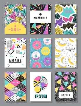 Abstract layout design vector Stock-Illustration