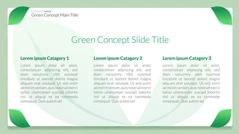 Abstract leaf go green concept vector illustration Stock Illustration