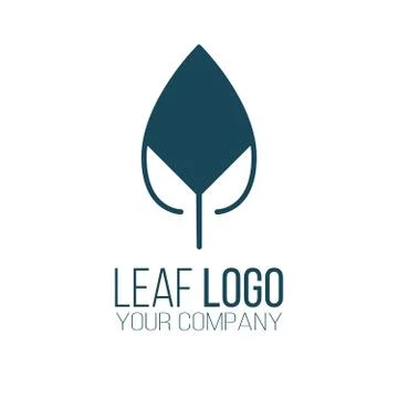 Abstract leaf logo icon vector design. Landscape design, garden, Plant, natur Stock Illustration