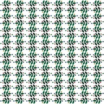 Abstract Leaf Pattern for Botanical Branding and Organic Textile Design Stock Illustration