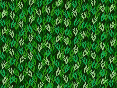 Abstract leaf pattern for fabric design and various design backgrounds. Stock Illustration