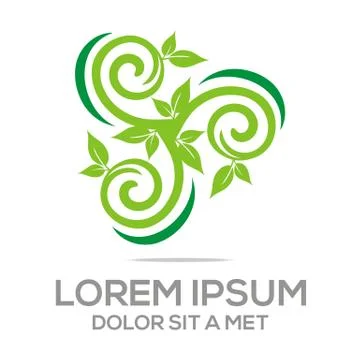 Abstract Leaf Tree Idea Concept Strategy Solution Ecology Stock Illustration