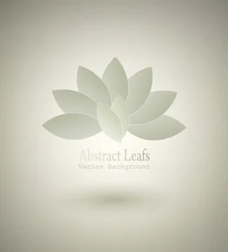 Abstract leafs Illustrazione stock