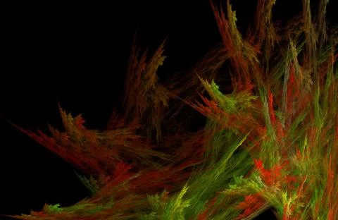 Abstract leafs pattern Stock Illustration