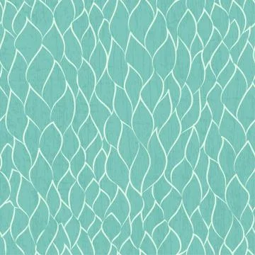 Abstract leafs seamless pattern Stock Illustration
