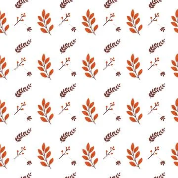 Abstract leaves pattern. abstract pattern. seamless pattern. Abstract flowe.. Stock Illustration