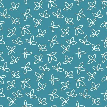 Abstract leaves pattern for fabric design. abstract foliage background. Illustrazione stock