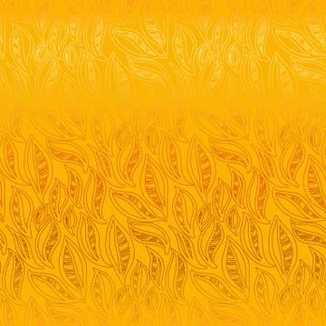 Abstract leaves pattern Stock Illustration