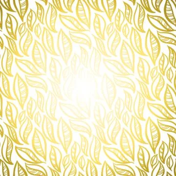 Abstract leaves pattern Stock Illustration
