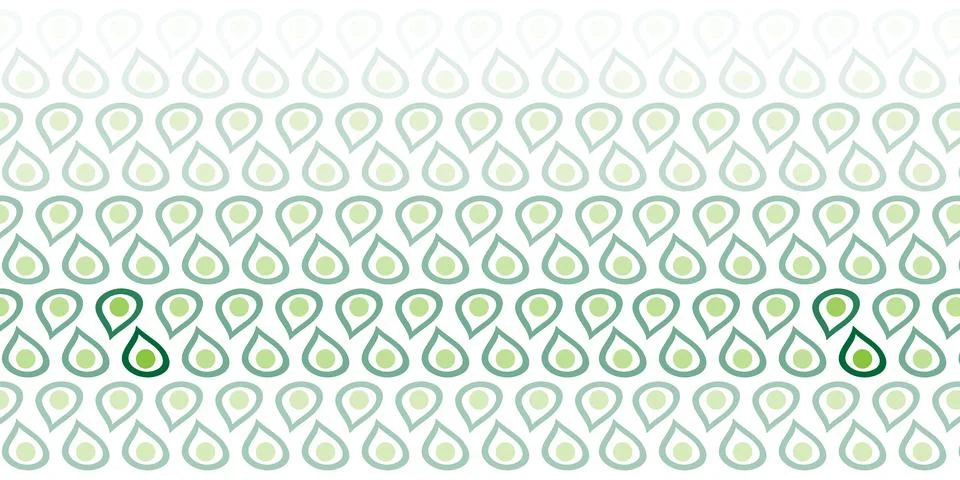 Abstract Leaves, Petals Pattern on White Background - Wallpaper Design, Gen.. Stock Illustration